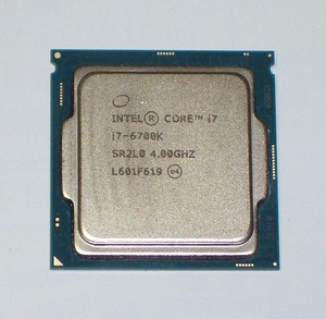 ◆最上位！第6世代 i7-6700K 4.00GHz Skylake/SR2L0/LGA1151 完動品 即決！★送料120円！