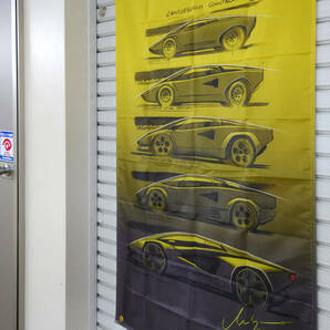 ランボルギーニ フラッグ P439 Lamborghini ポスター 旗 ガレージ雑貨 USA ポスターアヴェンタードール ムルシエラゴ ガヤルド ウラカンの画像8
