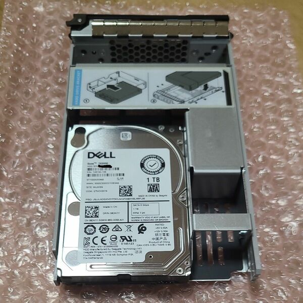 DELL Enterprise class 1TB SATA 2.5インチ HDD