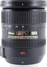 L15/5418-9★極美品★ニコン Nikon AF-S DX NIKKOR 18-200mm F3.5-5.6 G IF-ED VR【カビ・クモリなし】_画像9