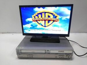 ◇Panasonic パナソニック DVDレコーダー VHSビデオ一体型 DIGA DMR-E150V 1212B5I @100 ◇