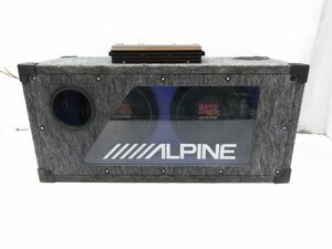 ♪ALPINE アルパイン BASS200 +音秀 PL-150ZG 2点セット ウーハー BOX A121215H @160♪