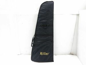 ♪Killer ナイロン ソフトケース ギターケース 収納 ギグバック ブラック 黒 肩掛け A121203N @140♪