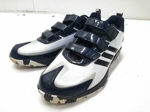 ◇adidas アディダス トレーニングシューズ アディピュア ＴＲ DB3466 BTC55 White×Navy 28cm 1218B9F @80 ◇