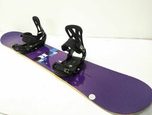 BURTON バートン HERO EST Vロッカー 155cm + CARTEL Mサイズ メンズ スノーボード ケース付き3点セット 1220US6 @140_画像2