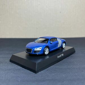 京商 1/64 アウディ ミニカーコレクション2 Audi R8 青M