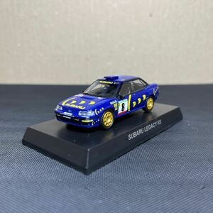 京商 1/64 スバル　ミニカーコレクション　SUBARU LEGACY RS