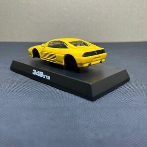 京商 １/64 フェラーリ ミニカーコレクション2 348 GTB 黄色の画像3