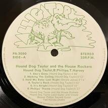 ★231214即決 BLUES Hound Dog Taylor And The House Rockers 日本盤 PA-3090 帯ライナー付き 帯にステッカー小。_画像4