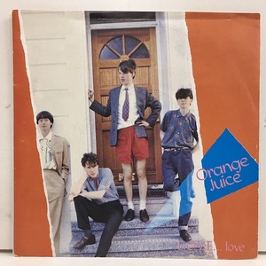 ★即決 7インチ Orange Juice / L.O.V.E... Love - Intuition Told Me POSP357 nw3190 英オリジナル、2曲入り7インチ 