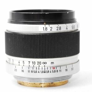 ★実用品★ キヤノン CANON LENS 50mm F1.8 Lマウント L39 後期型 #C38075-086の画像3