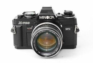 ★実用美品★ ミノルタ MINOLTA X-700 ボディ + レンズ MC ROKKOR-PF 58mm F1.4 #67153-176