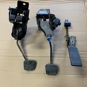 【希少美品,動作確認済,当日発送】180sx S13 RPS13アクセルペダル　クラッチペダル ブレーキペダル フルセット 日産 純正 23DE4-16