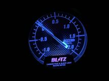 ブリッツ BLM ブラックライト 60パイ Boost Meter ブーストメーター ブースト計_画像2