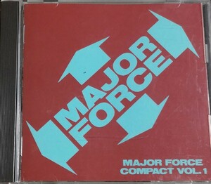 【MAJOR FORCE COMPACT Vol.1】 藤原ヒロシ/HIROSHI FUJIWARA/KUDO/TYCOON TOSH/DJ MILO/国内CD