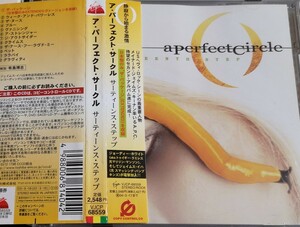 【A PERFECT CIRCLE/THIRTEENTH STEP】 TOOLメイナード別ユニット/MAYNARD JAMES KEENAN/APC/PUSCIFER/国内CD・帯付