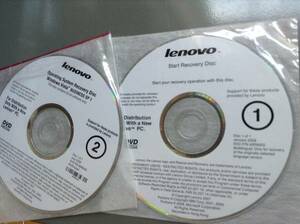 Lenovo T62 T400 R400 用リカバリDVD @3枚組@ Vista SP1 32-bit