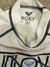 ロキシー　ROXY ラッシュガード　白　美品　130サイズ長袖_画像4