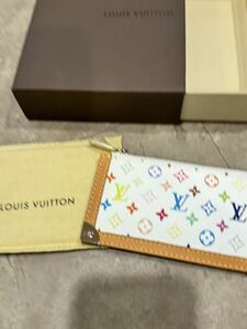 LOUIS VUITTON ルイヴィトン マルチカラー ポシェットクレ キーケース ノワール モノグラムマルチカラー 未使用品