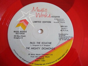 MIGHTY DIAMONDS 12！PASS THE KOUCHIE♪FULL UP♪G@NJ@ チューン, 美盤