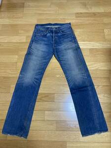 旧日本製 1947年モデル LEVI'S 501XX 47501-W32 L36 ユーズド加工 LVC 501 リーバイス