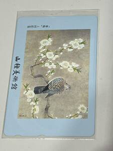 山種美術館 『春鳩』上村松篁 テレカ 50度数 未使用 同梱可 送84