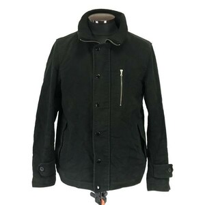 イングランド/英国製★レインチーター/RainCheetah × SHIPS★ジップジャケット/ブルゾン【メンズM/黒/black】Jackets/Jumpers◆pBH411