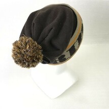 Made in Japan★Ripzone/リップゾーン★ニット帽【サイズフリー/茶/Brown】knit/hat/cap◆BG910_画像2