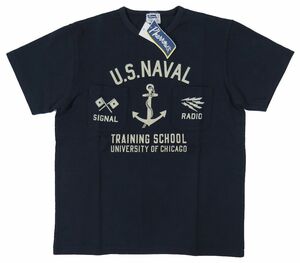 【フェローズ】 アメリカ海軍 U.S.NAVY プリントTシャツ Pherrow's 日本製
