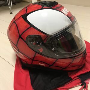 スパイダーマン　ヘルメット 美品　Mサイズ