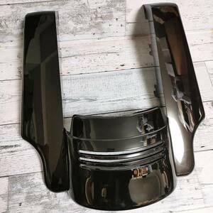 2014~ HARLEY Harley touring rear fender extension Street Road Glide gloss black 