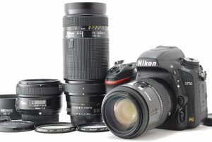 Nikon ニコン D750 トリプルレンズキット 新品SD32GB付き