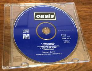 CD*oasis( или sis) / 5 Tracks Taken From The Forthcoming Album 'Definitely Maybe'* промо CD* не продается *Helter Skelter*SAMP2218*