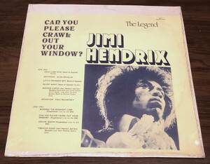 ★ブートLP★JIMI HENDRIX / Can you please crawl out your window?★未開封シールド・Dragonfly JIMI 1★