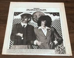 ★ブートLP★SPARKS / One and a half nelson(The instant darlings recorded live)★シュリンク付・TAKRL 1947★