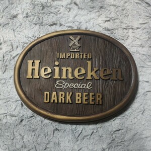 IMPURTED Heineken special DARK BEER 看板 ハイネケン