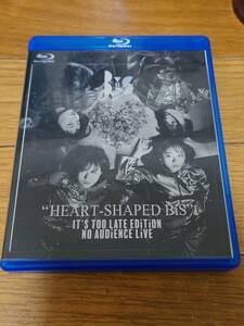 送料無料【HEART-SHAPED BiS ITS TOO LATE EDiTiON NO AUDiENCE LiVE [Blu-ray]】