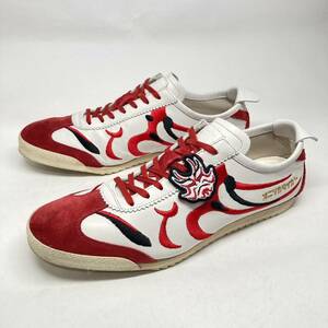 即決!限定! 日本製 Onitsuka Tiger MEXICO 66 DELUXE レザー 27cm 1181A370 / オニツカタイガー メキシコ 歌舞伎 kabuki