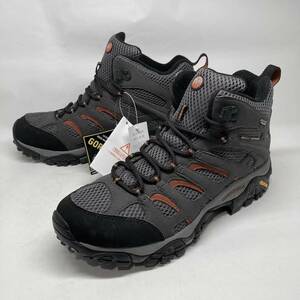  быстрое решение! не использовался! MERRELL MOAB MID GORE-TEX серый серия размер US9.5 J87313 / треккинг ботинки mererumo Abu Gore-Tex 