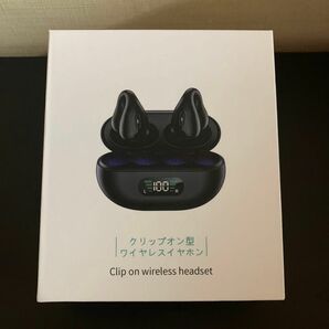 クリップオン型ワイヤレスイヤホン　骨伝導 ワイヤレスイヤホン Bluetooth イヤホン イヤーカフ型 