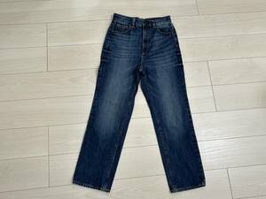 ★ Gu Jue Высокая талия с прямыми джинсовыми брюками джинсы M Размер 221-297087 ★