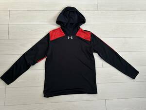 *UNDER ARMOUR Under Armor длинный рукав Parker тянуть over UA select стрельба рубашка MD размер *