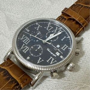 Salvatore Marra サルバトーレマーラ メンズ腕時計 クロノグラフ 42mm SM19109-SSBL 新品未使用　