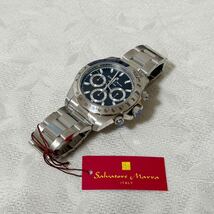 Salvatore Marra サルバトーレマーラ メンズ腕時計 クロノグラフ 40mm SM11125-SSBKSV 新品未使用　_画像2