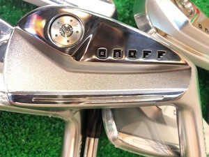 ★新入荷★美品★グローブライド ONOFF FORGED KURO(2024) アイアン 5本 N.S.PRO MODUS3 TOUR115 (S)　　 *MP@1*N*333