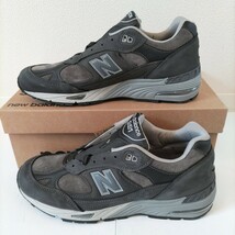 28.0㎝ 海外限定 M991NDG 新品 レア New Balance ニューバランス イギリス UK製 グレー チャコールグレー 日本未発売 M991GL 28cm_画像2