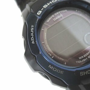 ほぼ美品 CASIO カシオ G-SHOCK ジーショック BLACK FORCE ブラックフォース タフソーラー デジタル ウォッチ 腕時計 GW-700BDJ ブラック系の画像2