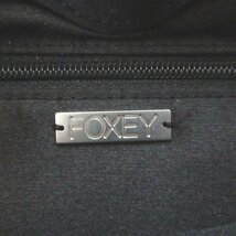 美品 FOXEY フォクシー ミラー付き フォーマル ハンドバッグ ブラック_画像5