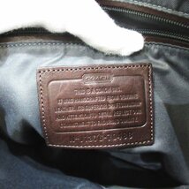 美品 COACH コーチ ブリーカーフィールド レザー ショルダーバッグ 70488 ブラウン_画像5