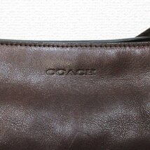 美品 COACH コーチ ブリーカーフィールド レザー ショルダーバッグ 70488 ブラウン_画像8